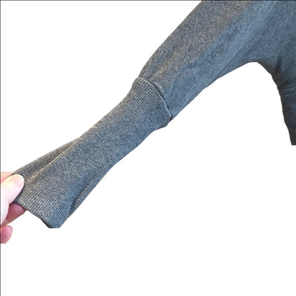 Aritzia Wilfred Diderot Cocoon Grey Open Cardigan Sweater Womens Small - Picture 6 of 16